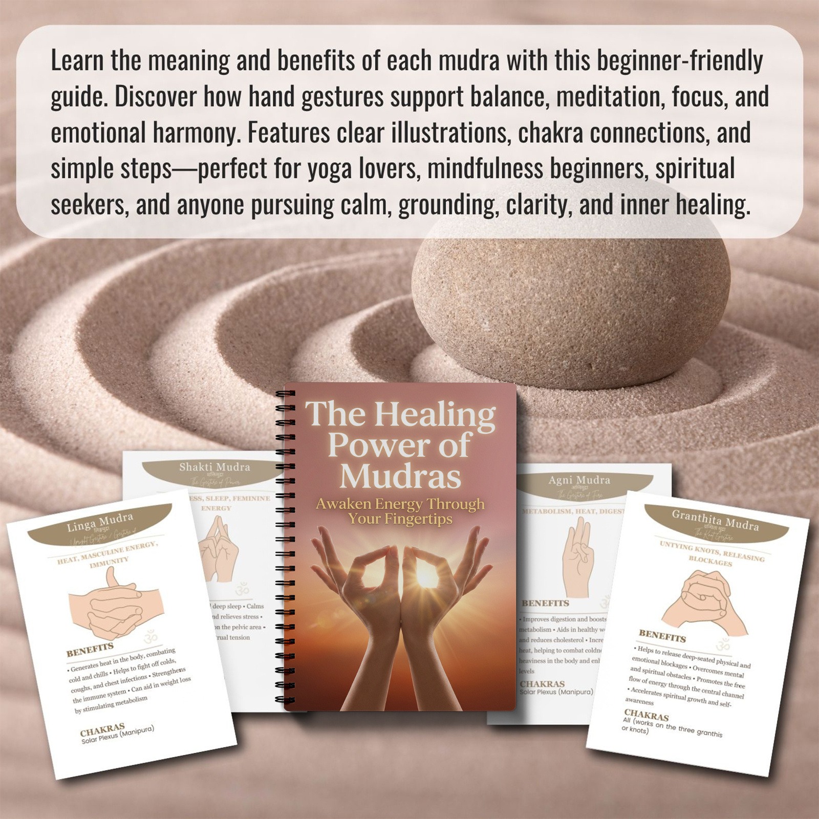 Mudras Hand Yoga Guide Healing - Healing Wellness recensie en prijs