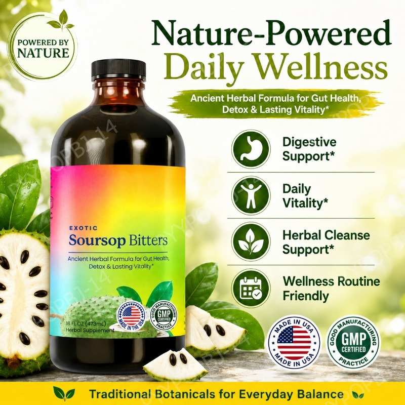 Exotic Soursop Bitters Herbal  - Herbal Wellness Formula recensie en prijs