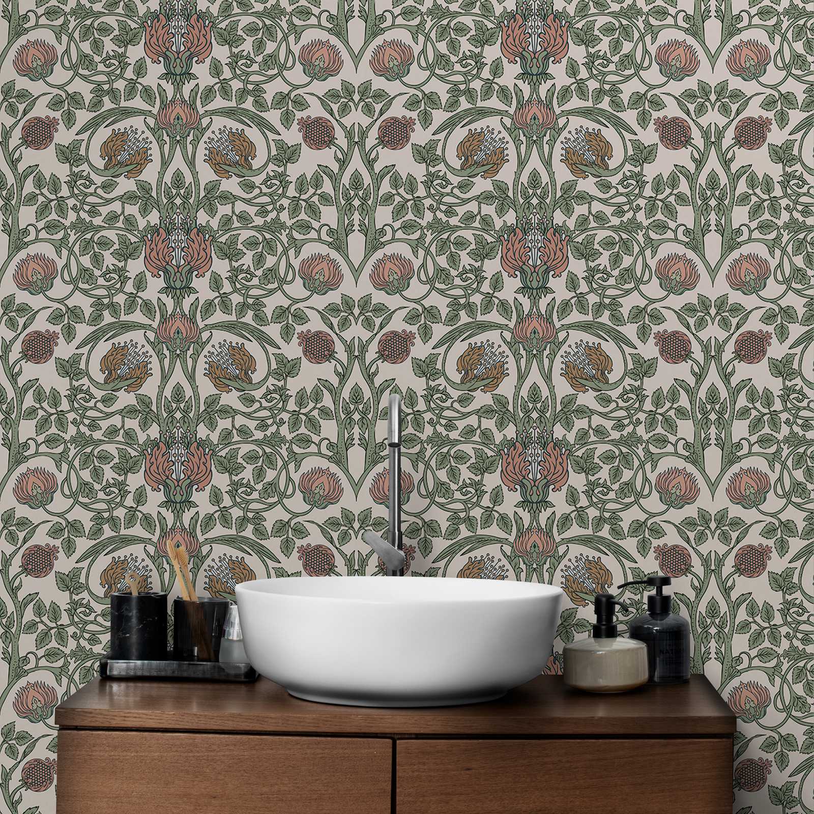 Green Medicine And Herbal Wall - Herbal Wallpaper recensie en prijs