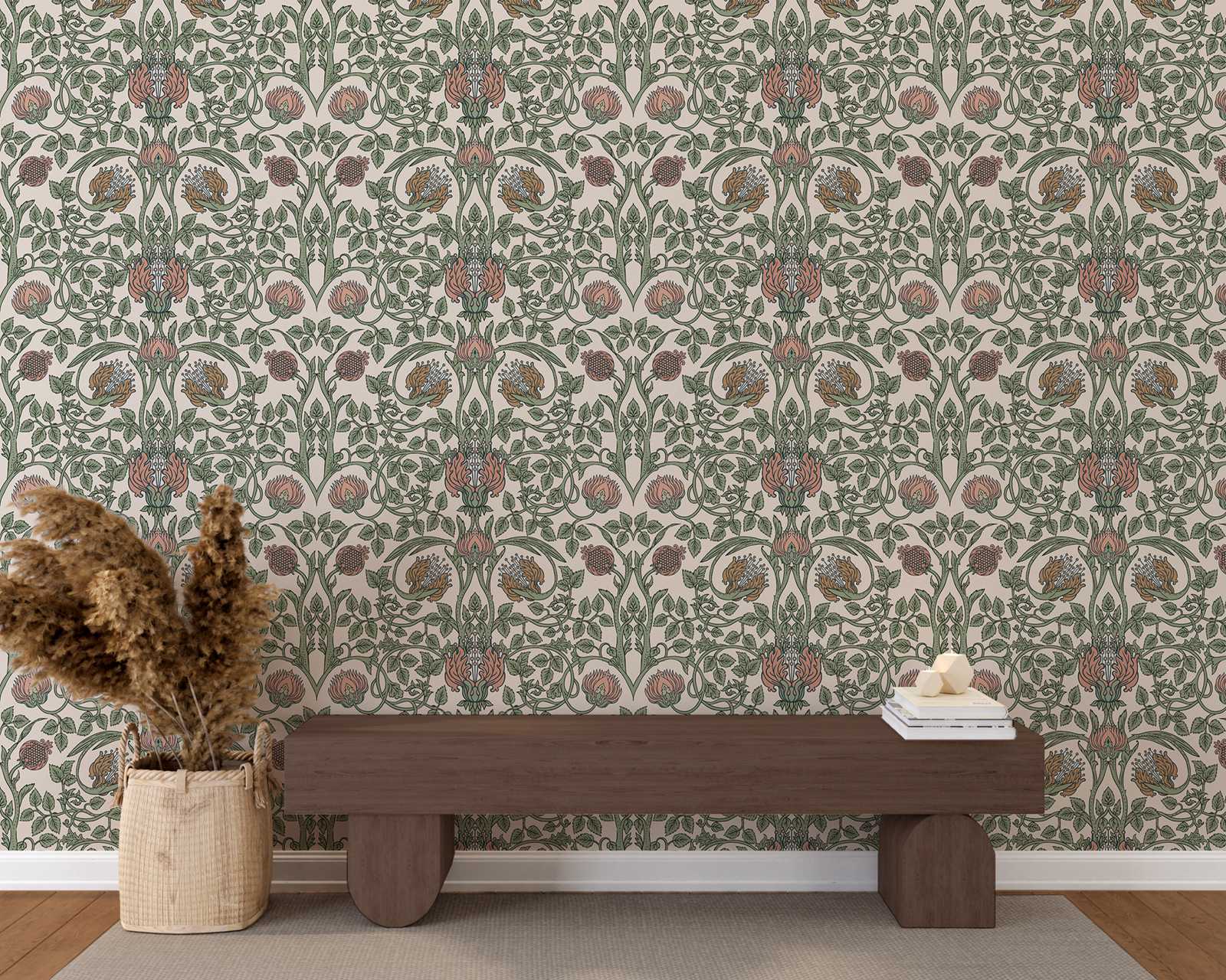 Green Medicine And Herbal Wall - Herbal Wallpaper recensie en prijs