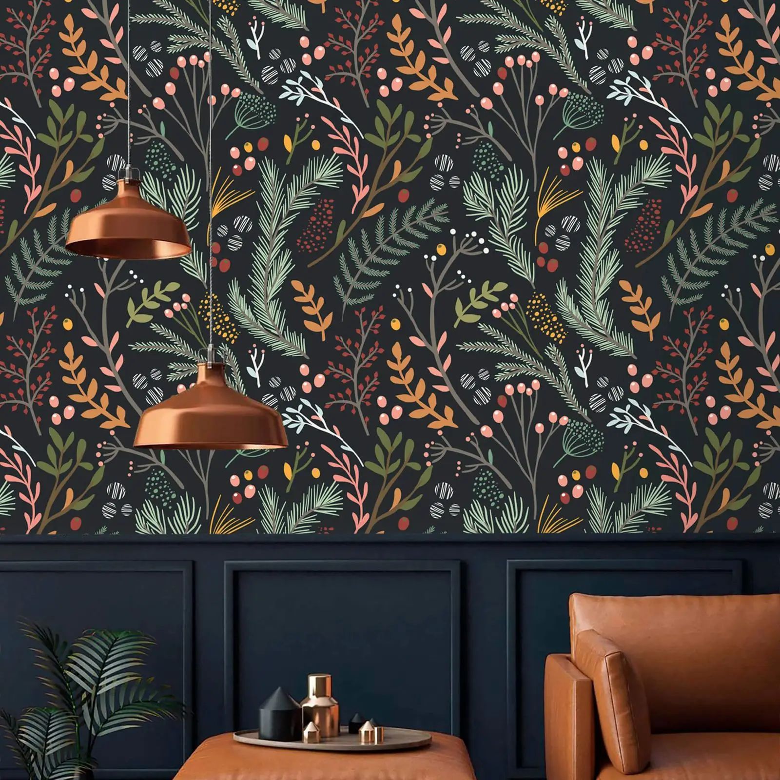 Leaves Peel and Stick Botanica - Herbal Wallpaper recensie en prijs