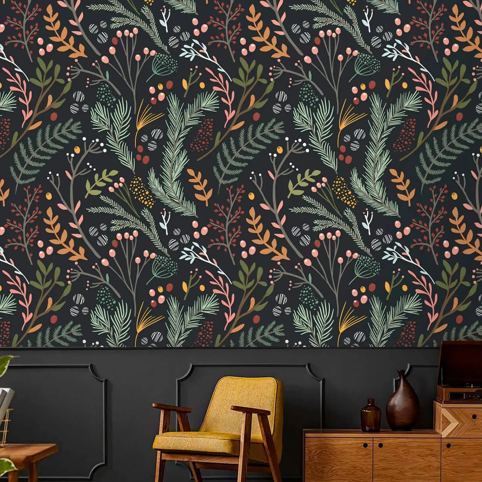 Leaves Peel and Stick Botanica - Herbal Wallpaper recensie en prijs