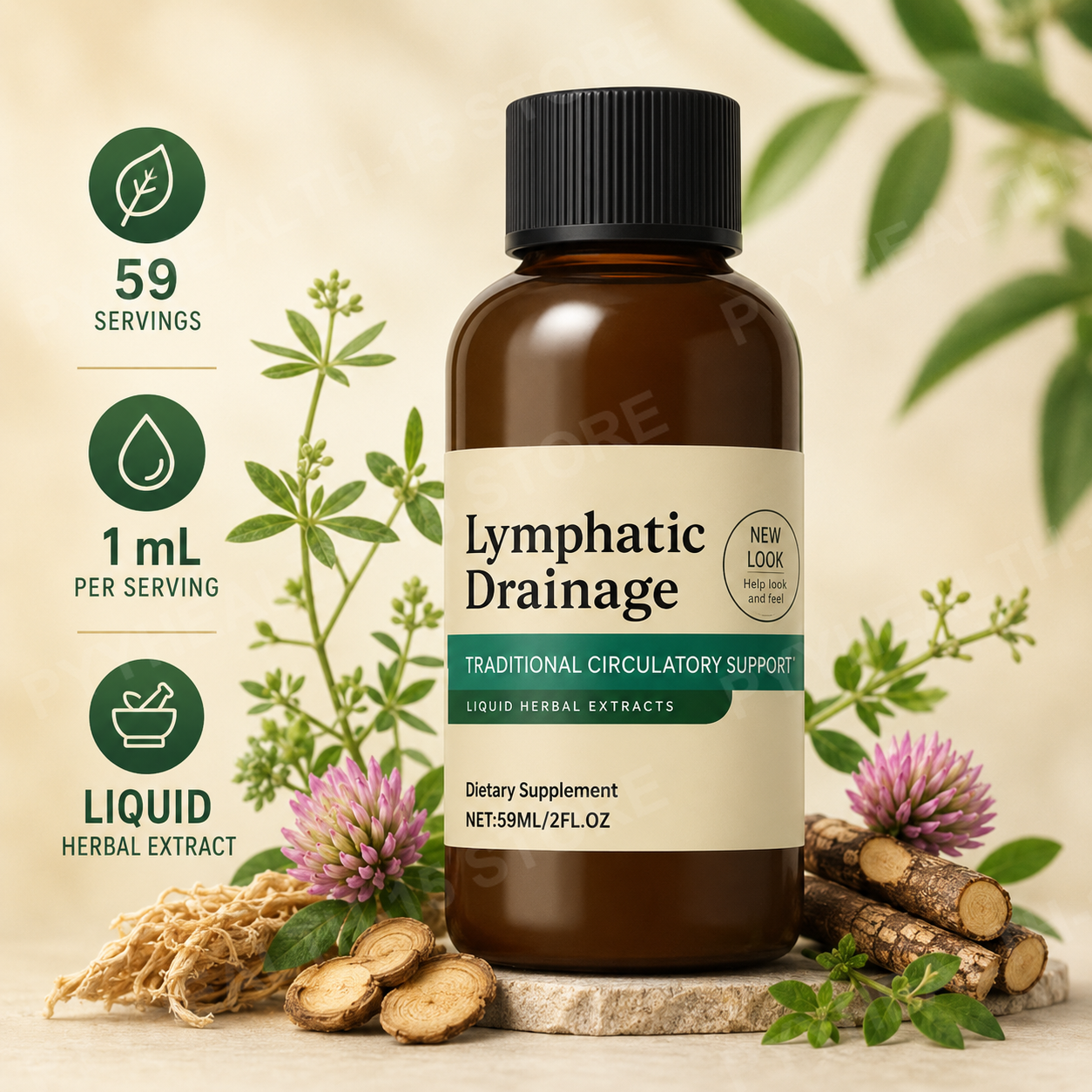 Herbal Extract Drops with Clea - Herbal Wellness Formula recensie en prijs