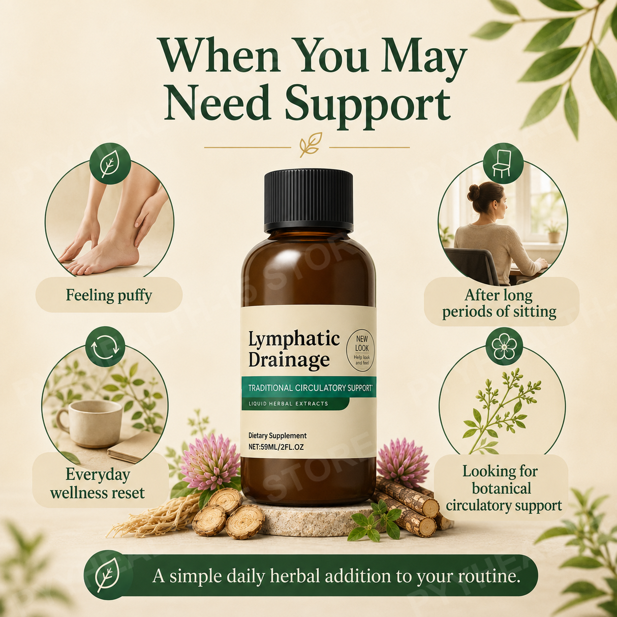 Herbal Extract Drops with Clea - Herbal Wellness Formula recensie en prijs