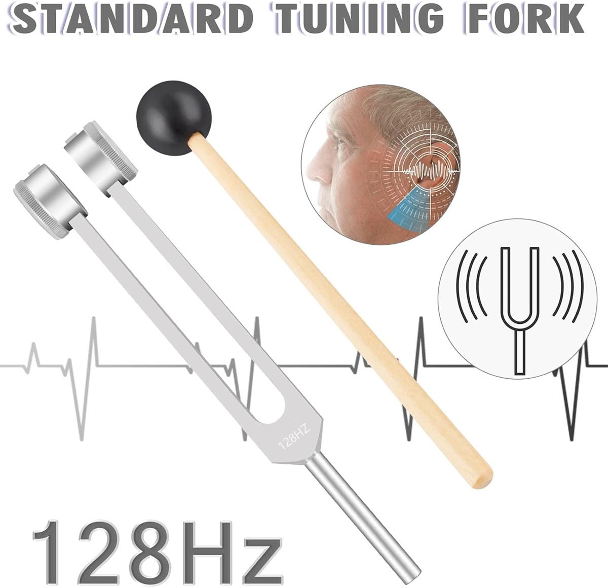 Miwayer 128Hz Tuning Fork: For - Healing Wellness recensie en prijs