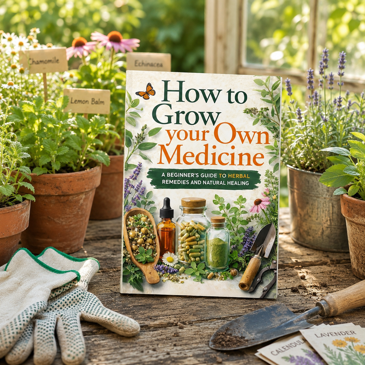 Grow Your Own Medicinal Herbs, - Herbal Wellness Guide recensie en prijs