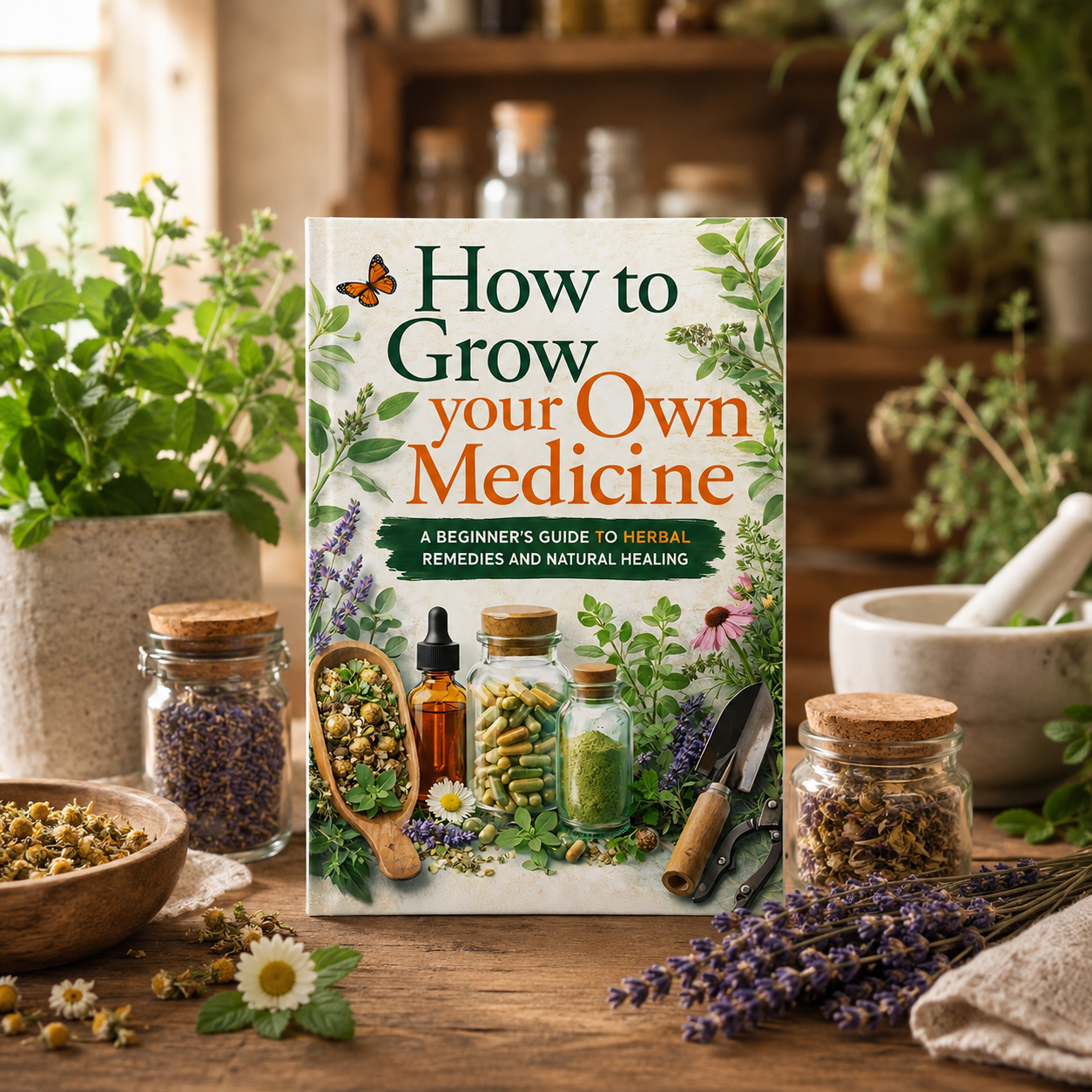 Grow Your Own Medicinal Herbs, - Herbal Wellness Guide recensie en prijs