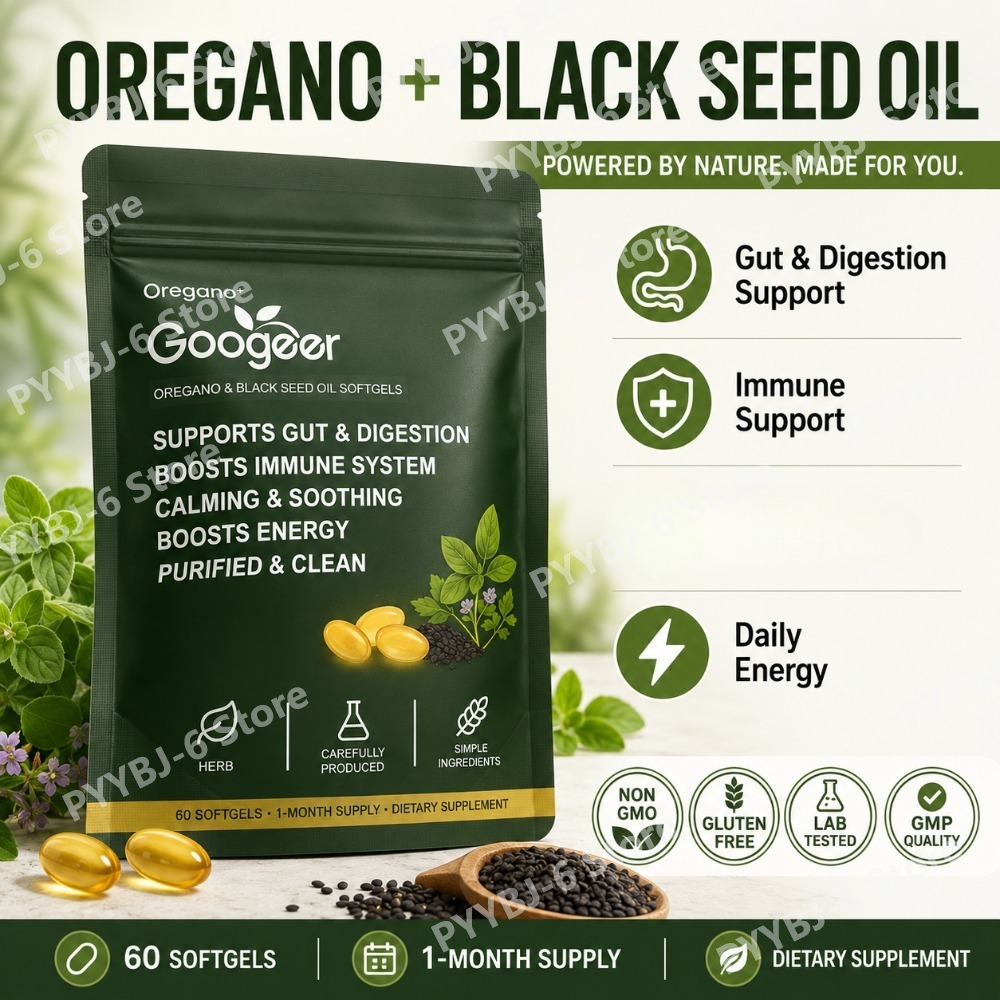Oregano Black Seed Oil Softgel - Herbal Wellness Formula recensie en prijs