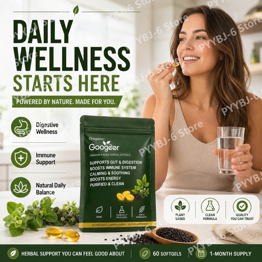 Oregano Black Seed Oil Softgel - Herbal Wellness Formula recensie en prijs